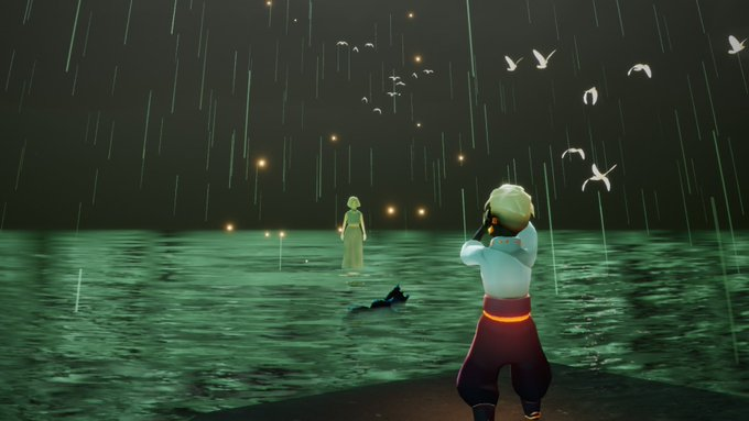 みんな突然引き込まれた歌の世界にオーロラさんが降臨してびっくりしたよね？ね！？