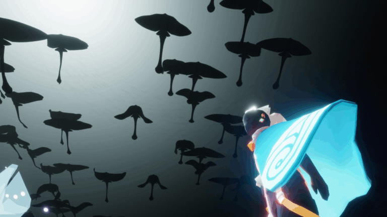 砕ケル闇ノ季節、闇の虚の記憶にいるマンタの大群