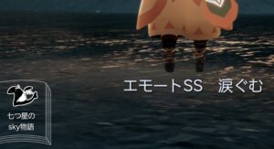 エモートSS　涙ぐむ